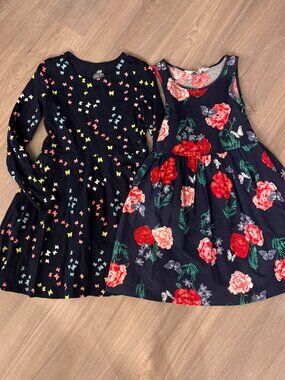 Lot of 2 H&M girls dresses size 6 8 youth